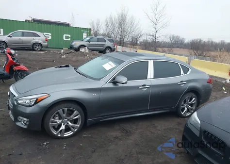 2015 Infiniti Q70L 3.7X z USA, uszkodzony, nr VIN JN1BY1PR0FM830672
